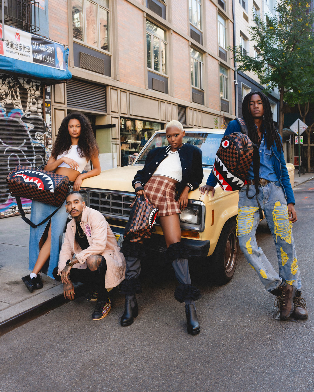 THE HANGOVER SHARK CARGO CROSSBODY